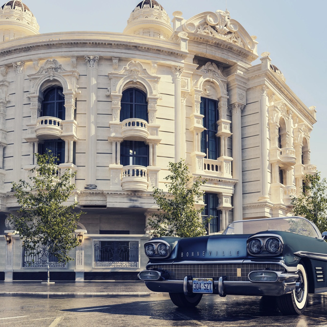 Classic Villa Facade